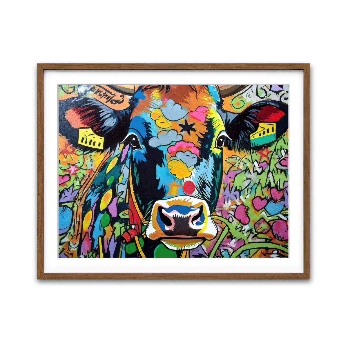 Framed Print 4x3 Walnut