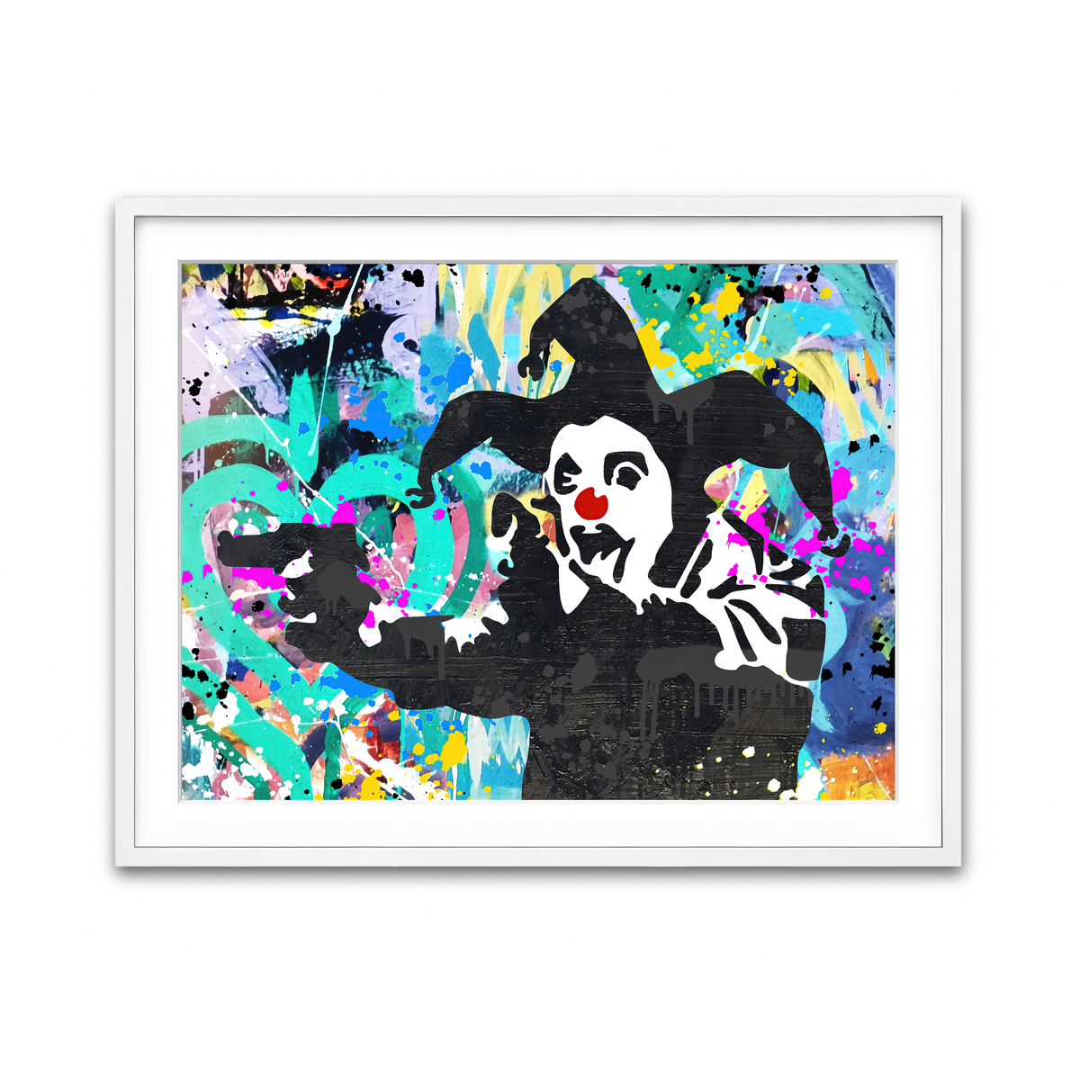 Framed Print 4x3 White