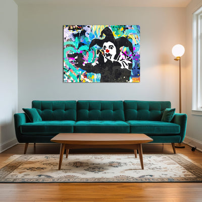 AUTO-MOCKUP ROOM | crazy clown