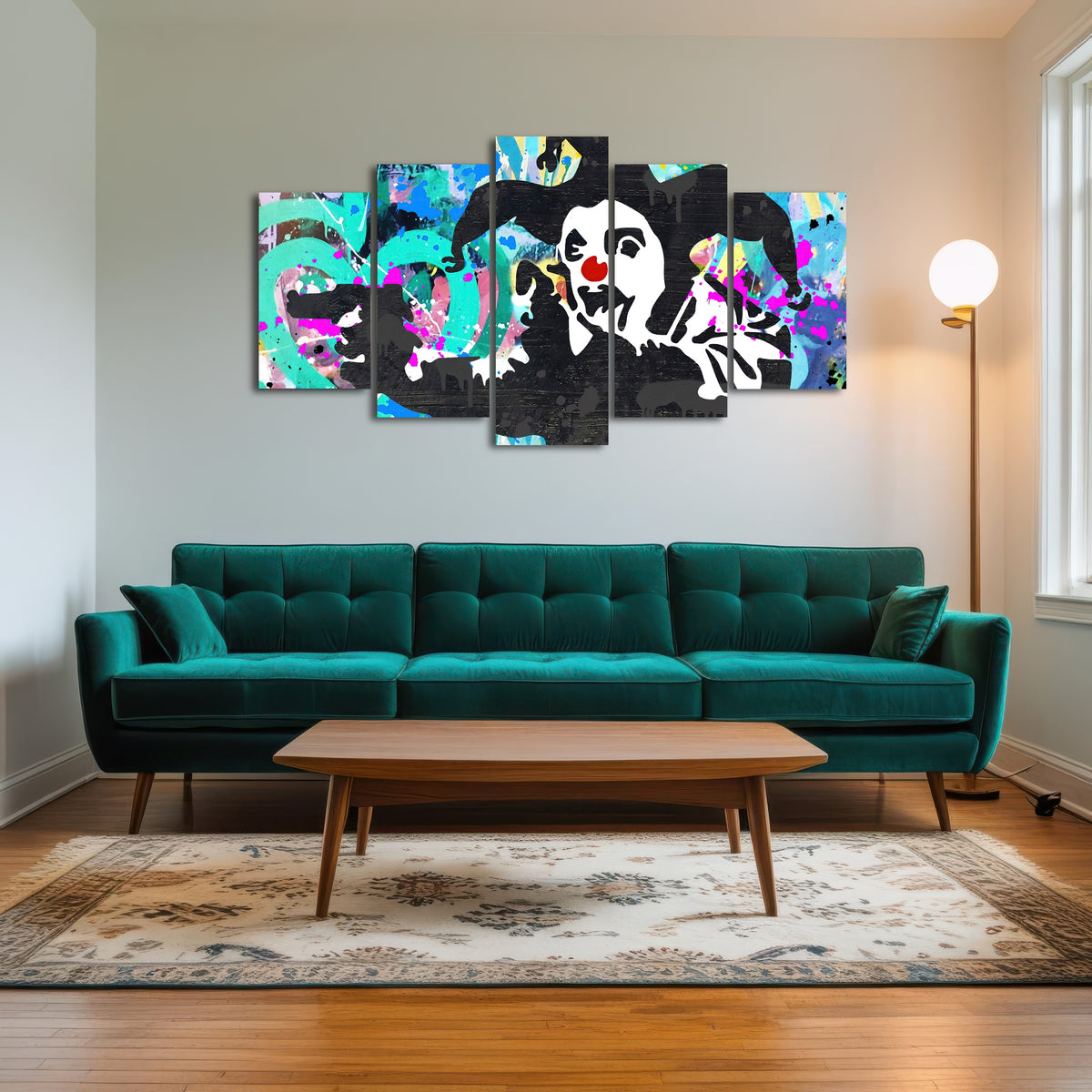 AUTO-MOCKUP ROOM | crazy clown