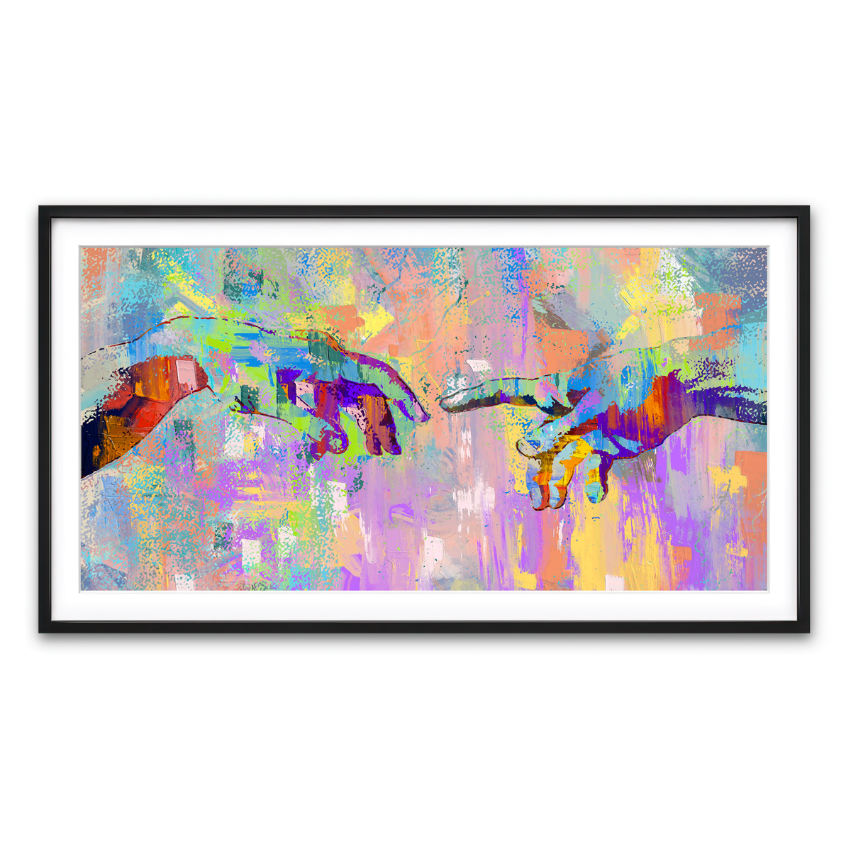 Framed Print 2x1 Black