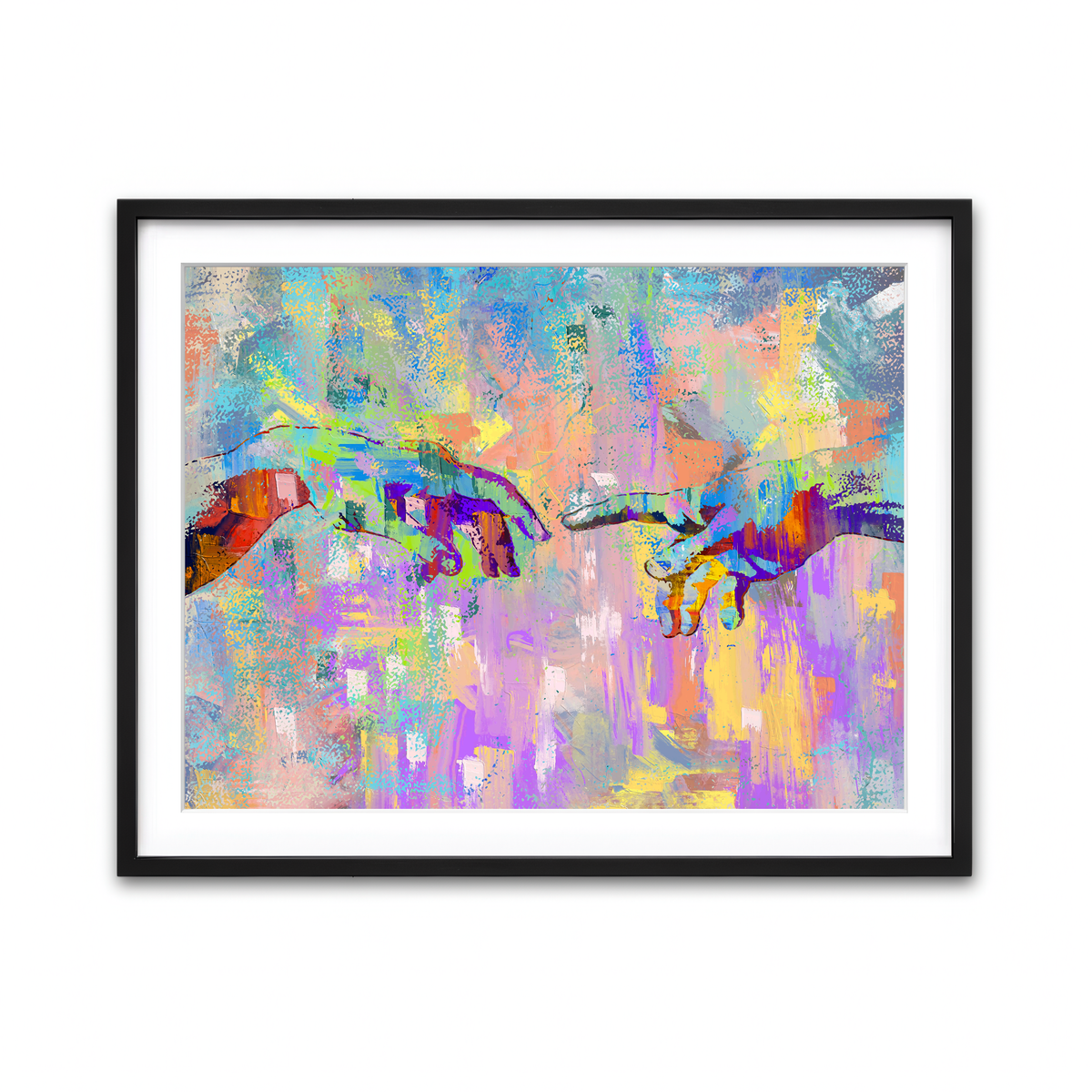 Framed Print 4x3 Black