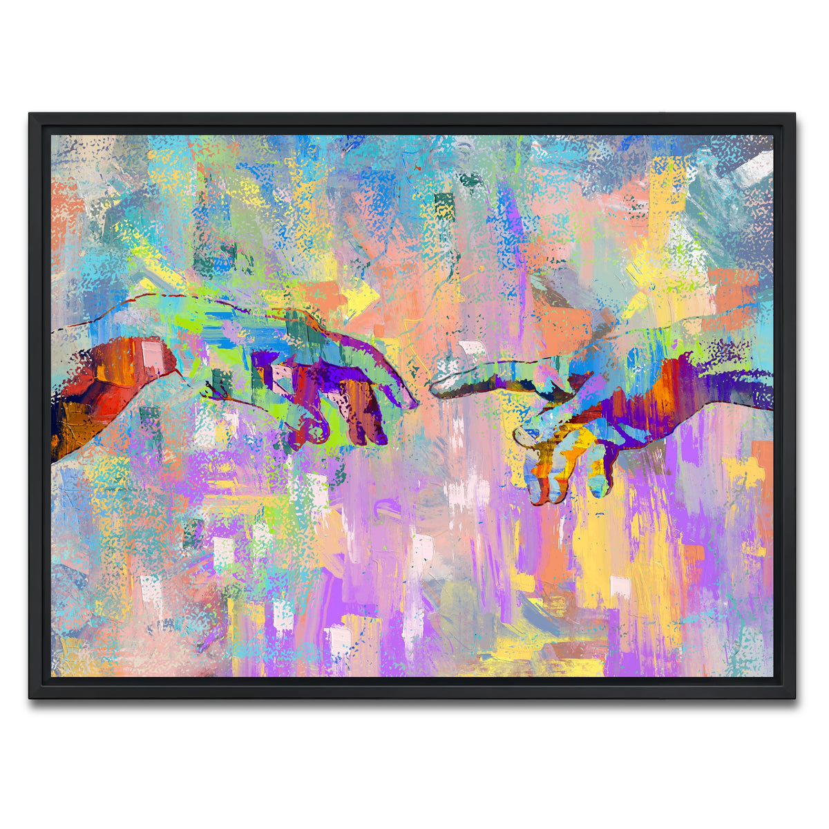AUTO-MOCKUP WHITE | creation | 1 Piece | Black Framed Canvas | group=4x3