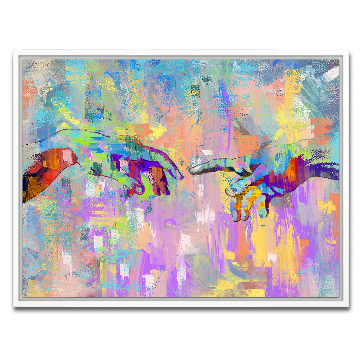 AUTO-MOCKUP WHITE | creation | 1 Piece | White Framed Canvas | group=4x3