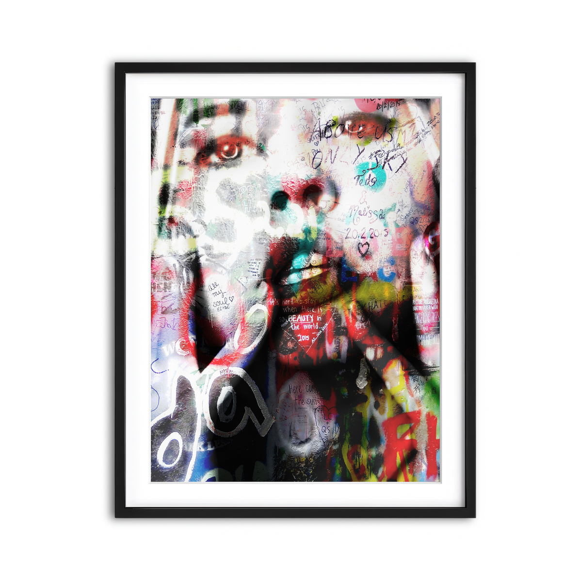 Framed Print 3x4 Black