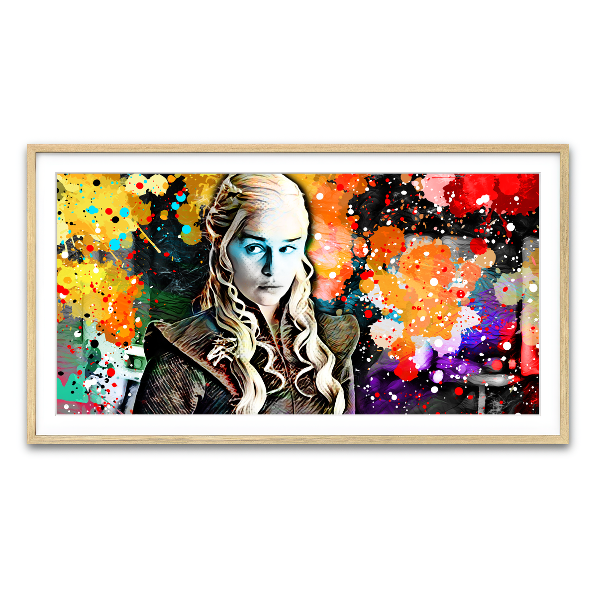 Framed Print 2x1 Natural