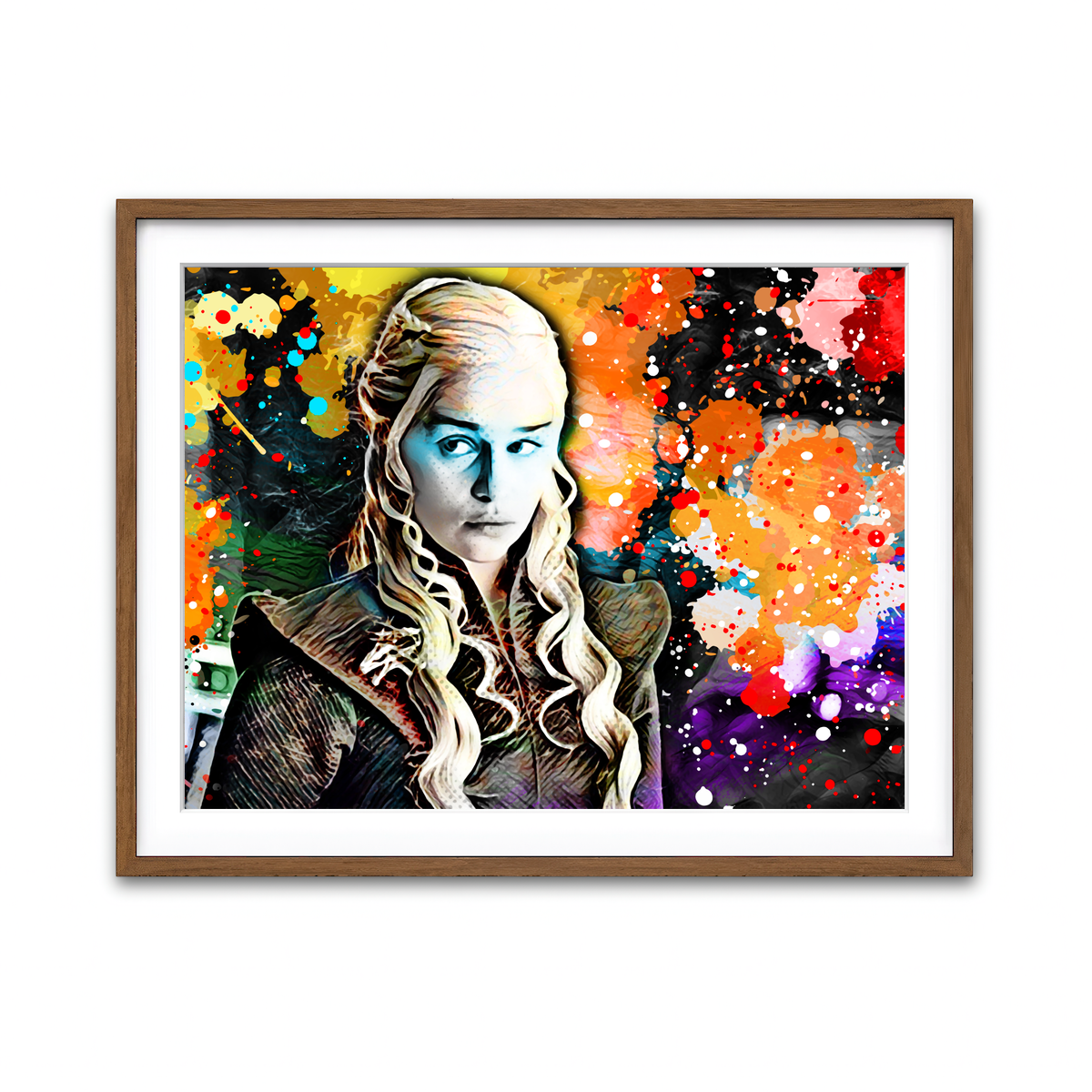 Framed Print 4x3 Walnut