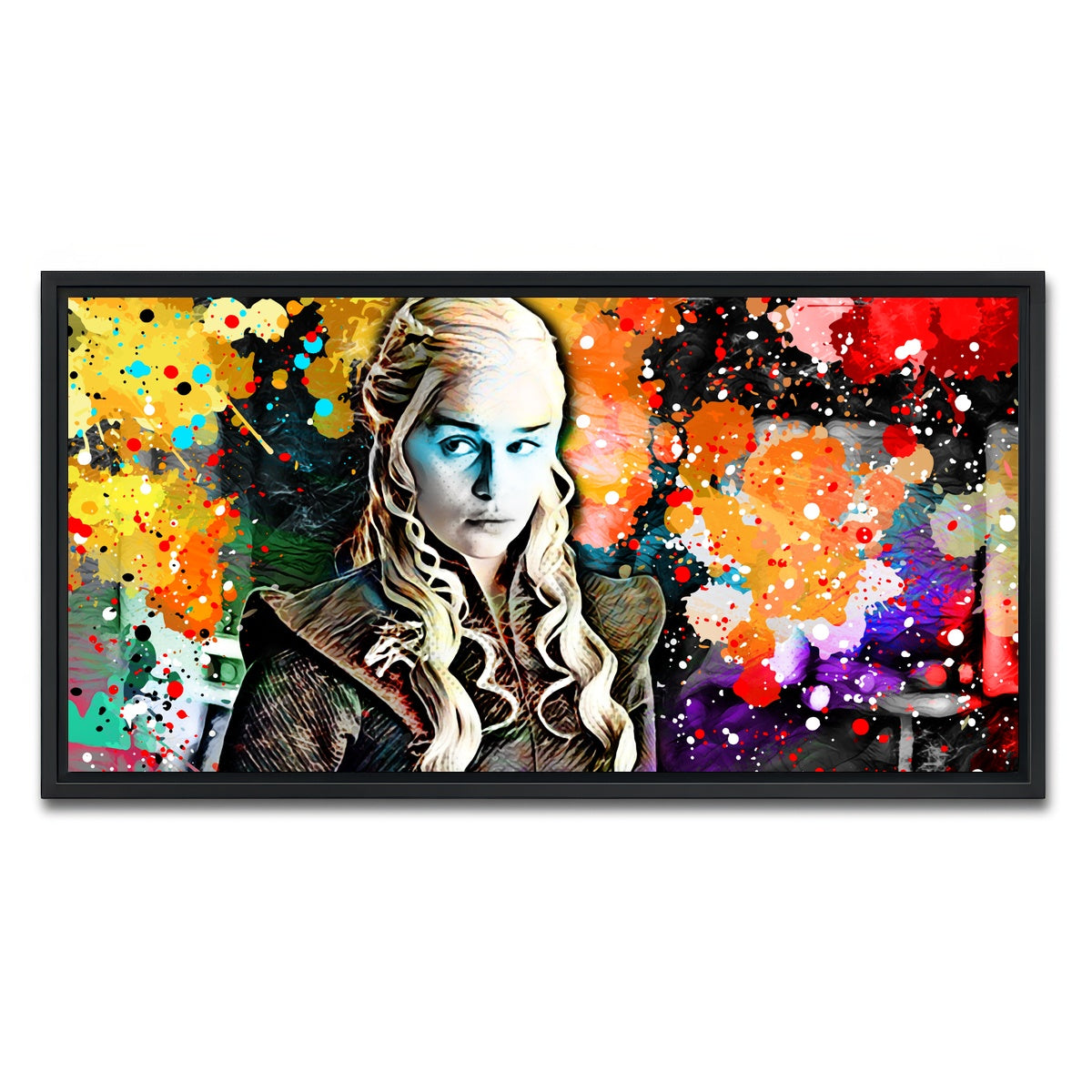 AUTO-MOCKUP WHITE | daenerys | 1 Piece | Black Framed Canvas | group=2x1