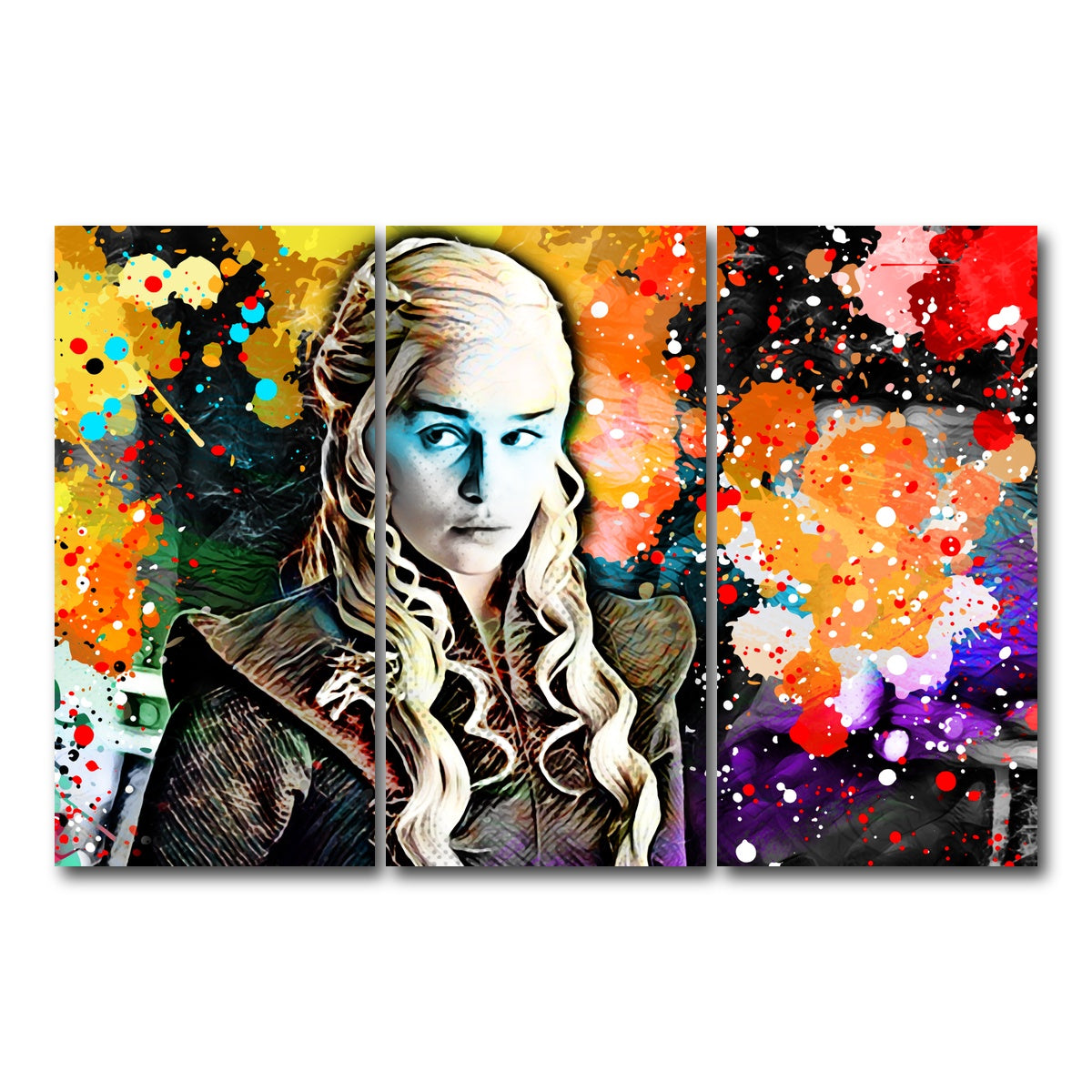 AUTO-MOCKUP WHITE | daenerys | 3 Piece | Gallery Wrap Canvas | group=12x24