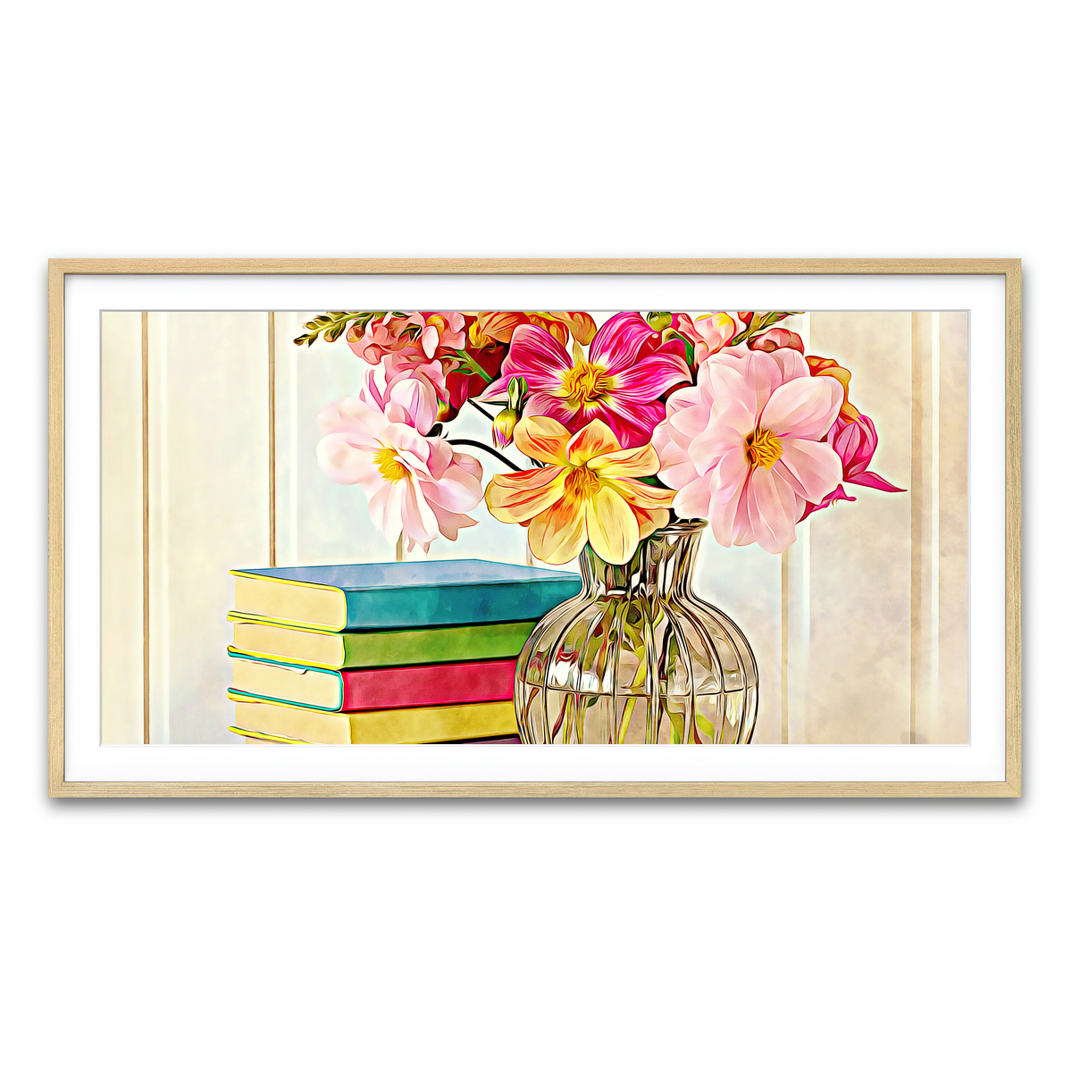 Framed Print 2x1 Natural