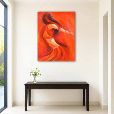 AUTO-MOCKUP ROOM | dancing flame