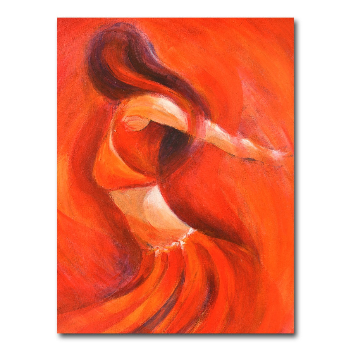 AUTO-MOCKUP WHITE | dancing flame | 1 Piece | Gallery Wrap Canvas | group=3x4