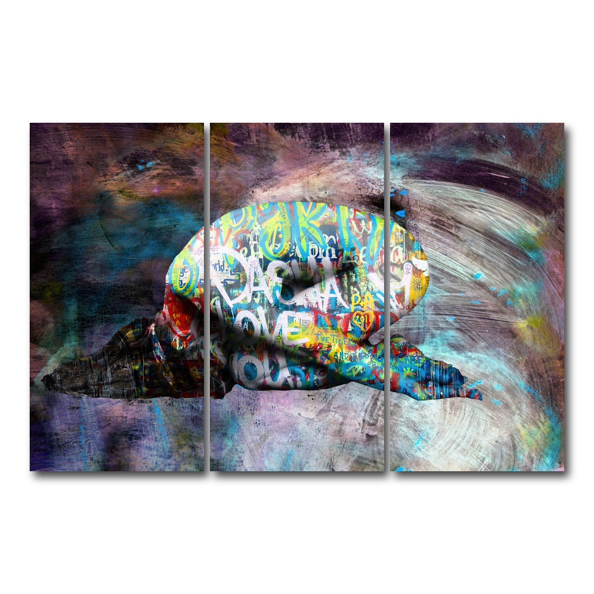 AUTO-MOCKUP WHITE | dasha love you | 3 Piece | Gallery Wrap Canvas | group=12x24