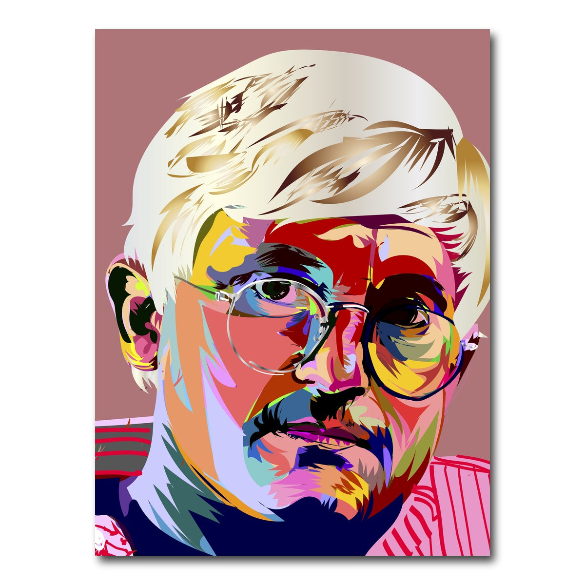 AUTO-MOCKUP WHITE | david hockney | 1 Piece | Gallery Wrap Canvas | group=3x4