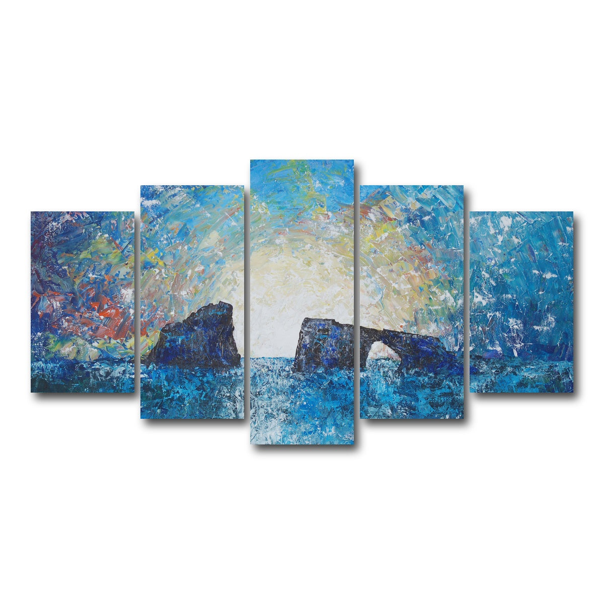 AUTO-MOCKUP WHITE | dawn at the gatekeepers | 5 Piece | Gallery Wrap Canvas | group=5_normal