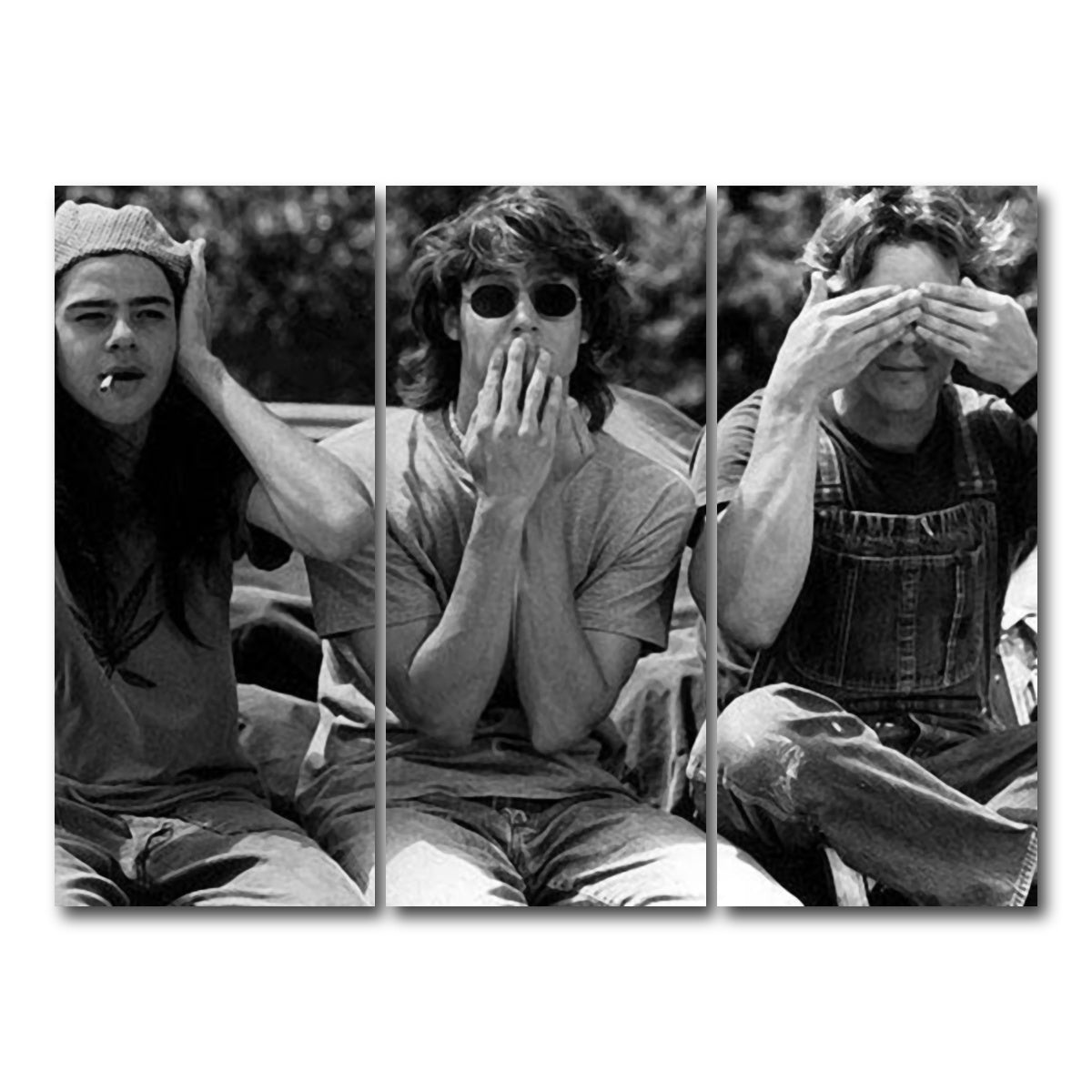 AUTO-MOCKUP WHITE | dazed and confused | 3 Piece | Gallery Wrap Canvas | group=8x18