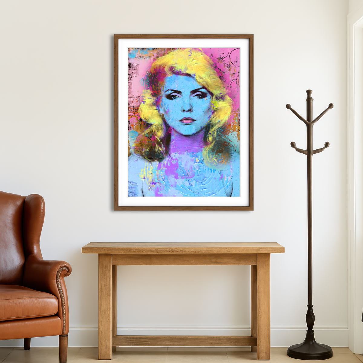 AUTO-MOCKUP ROOM | Debbie Harry Wall Art