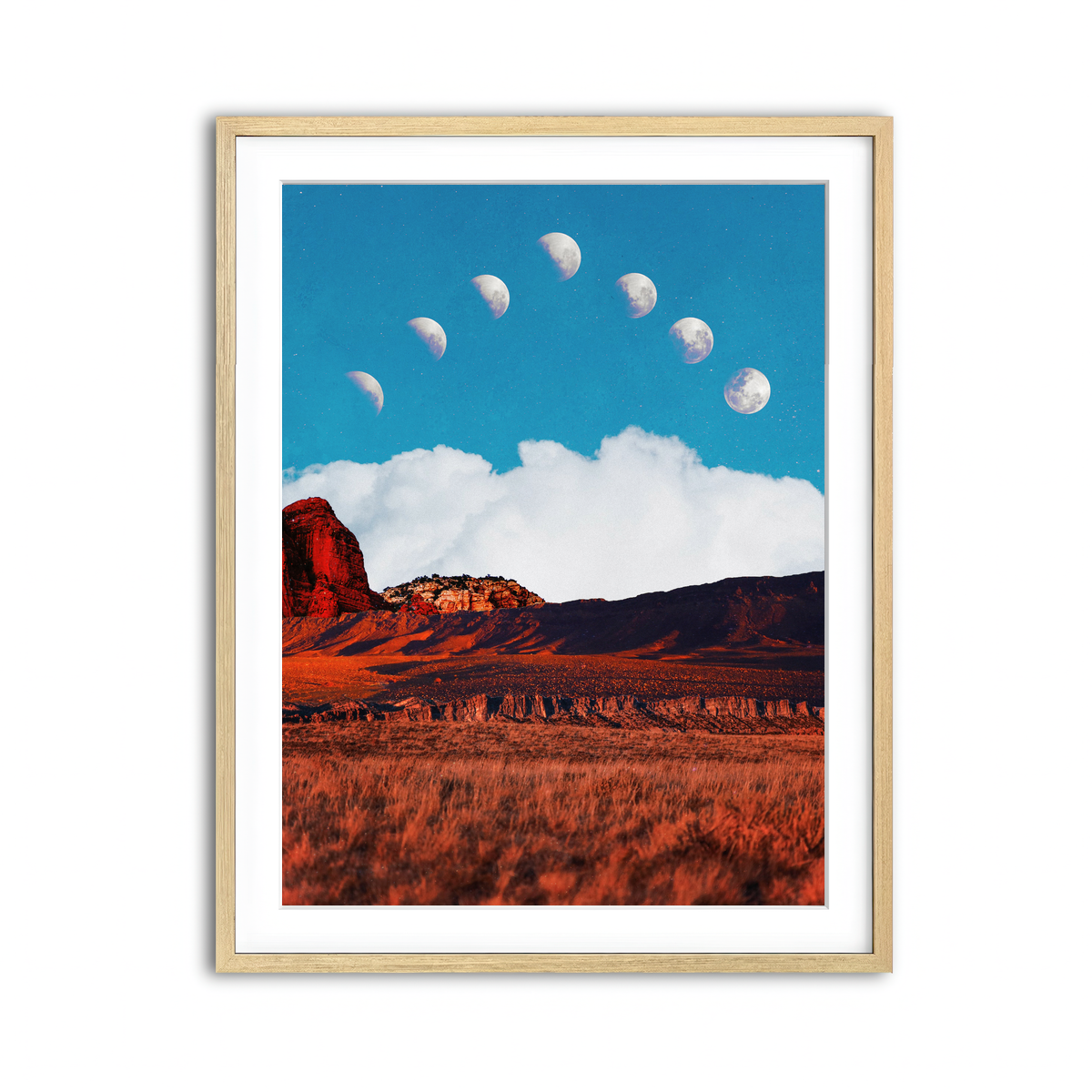Framed Print 3x4 Natural