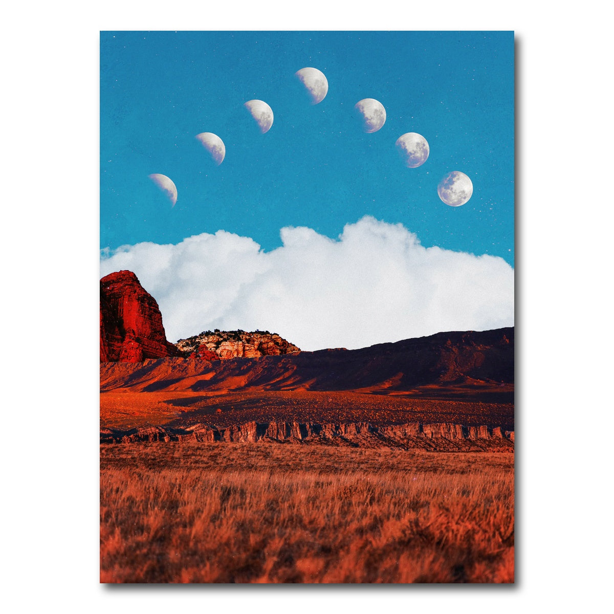 AUTO-MOCKUP WHITE | desert hill | 1 Piece | Gallery Wrap Canvas | group=3x4