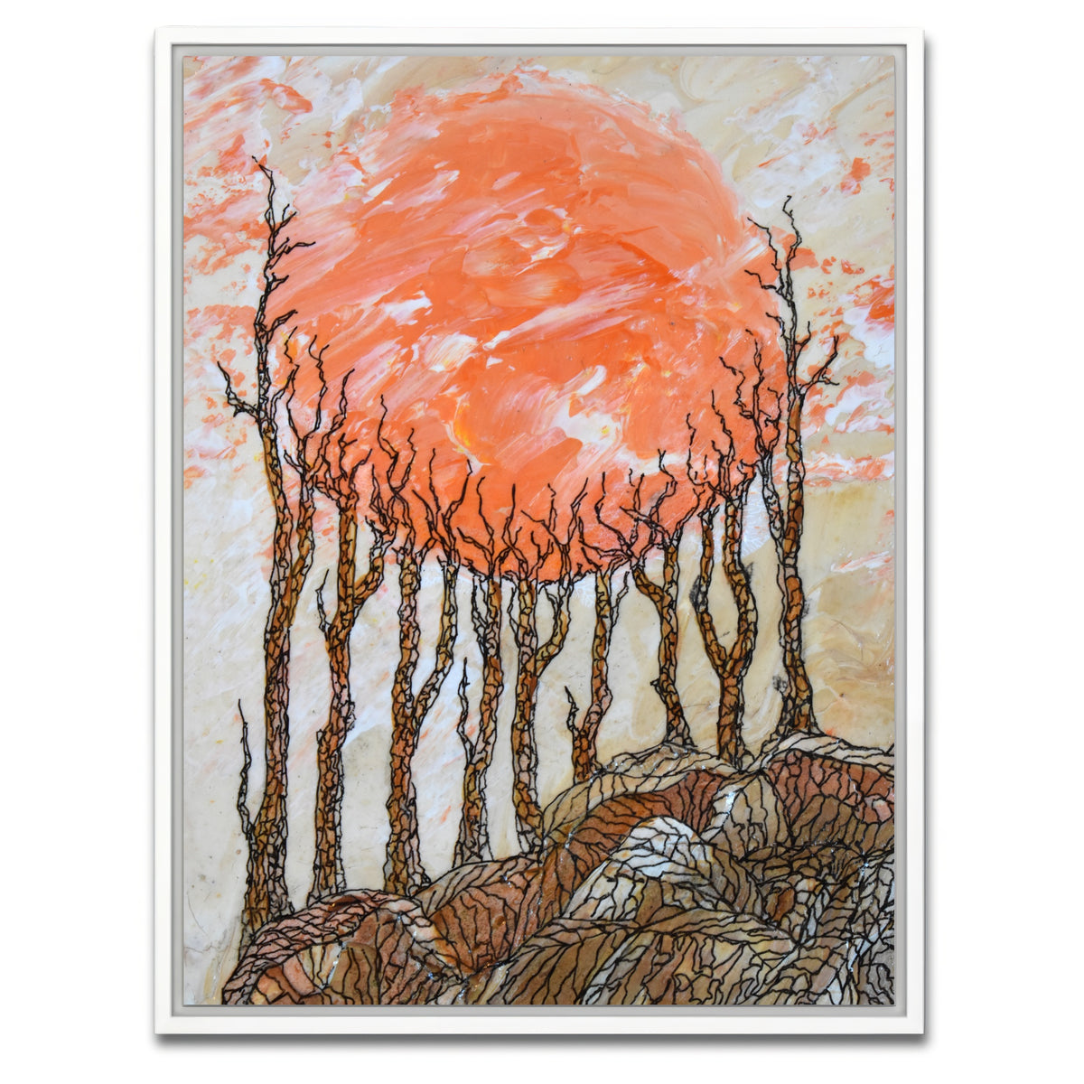 AUTO-MOCKUP WHITE | desire to dream | 1 Piece | White Framed Canvas | group=3x4