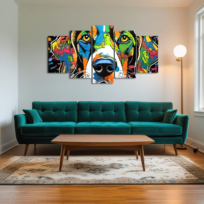 AUTO-MOCKUP ROOM | dog graffiti