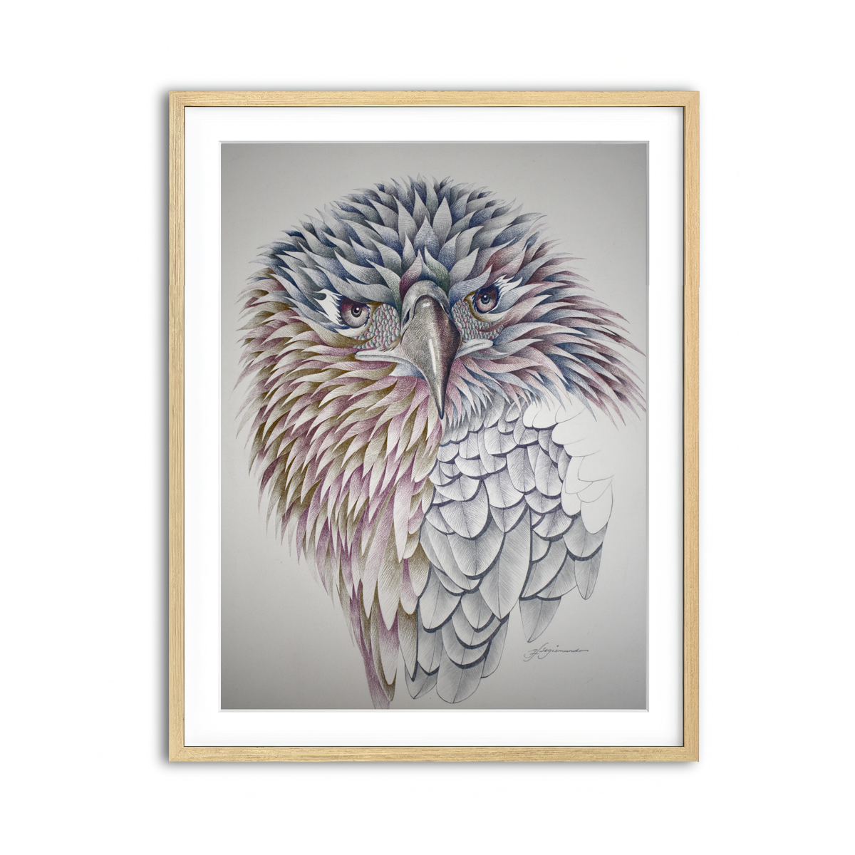 Framed Print 3x4 Natural