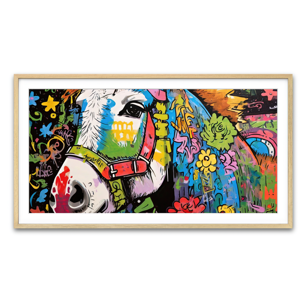 Framed Print 2x1 Natural