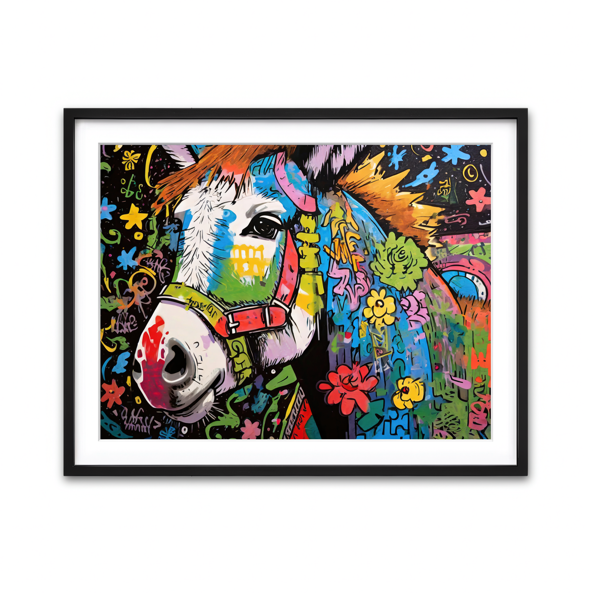 Framed Print 4x3 Black