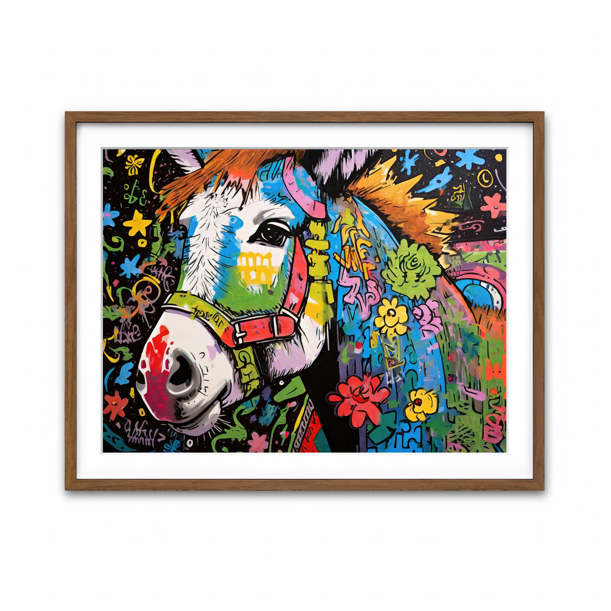 Framed Print 4x3 Walnut