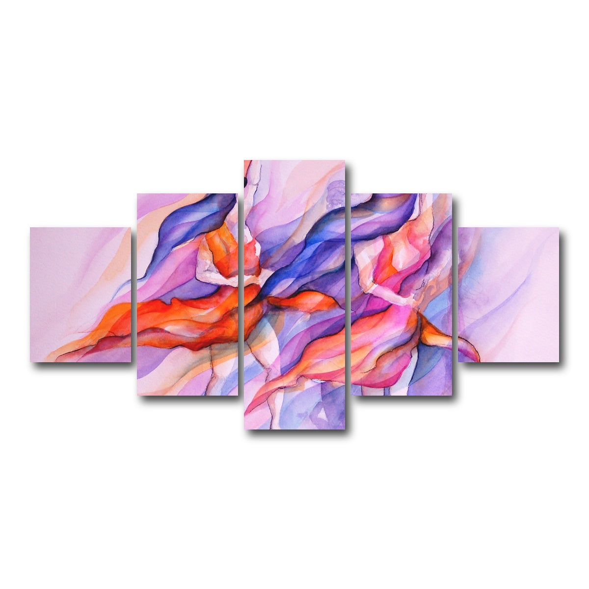 AUTO-MOCKUP WHITE | double delight | 5 Piece | Gallery Wrap Canvas | group=5_short