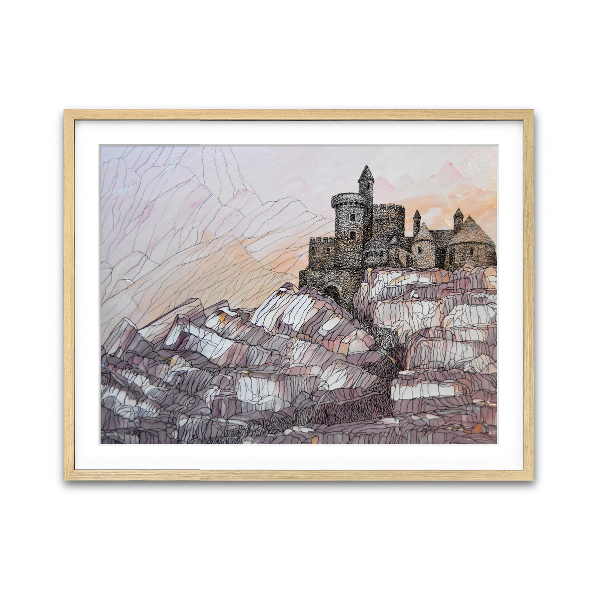 Framed Print 4x3 Natural