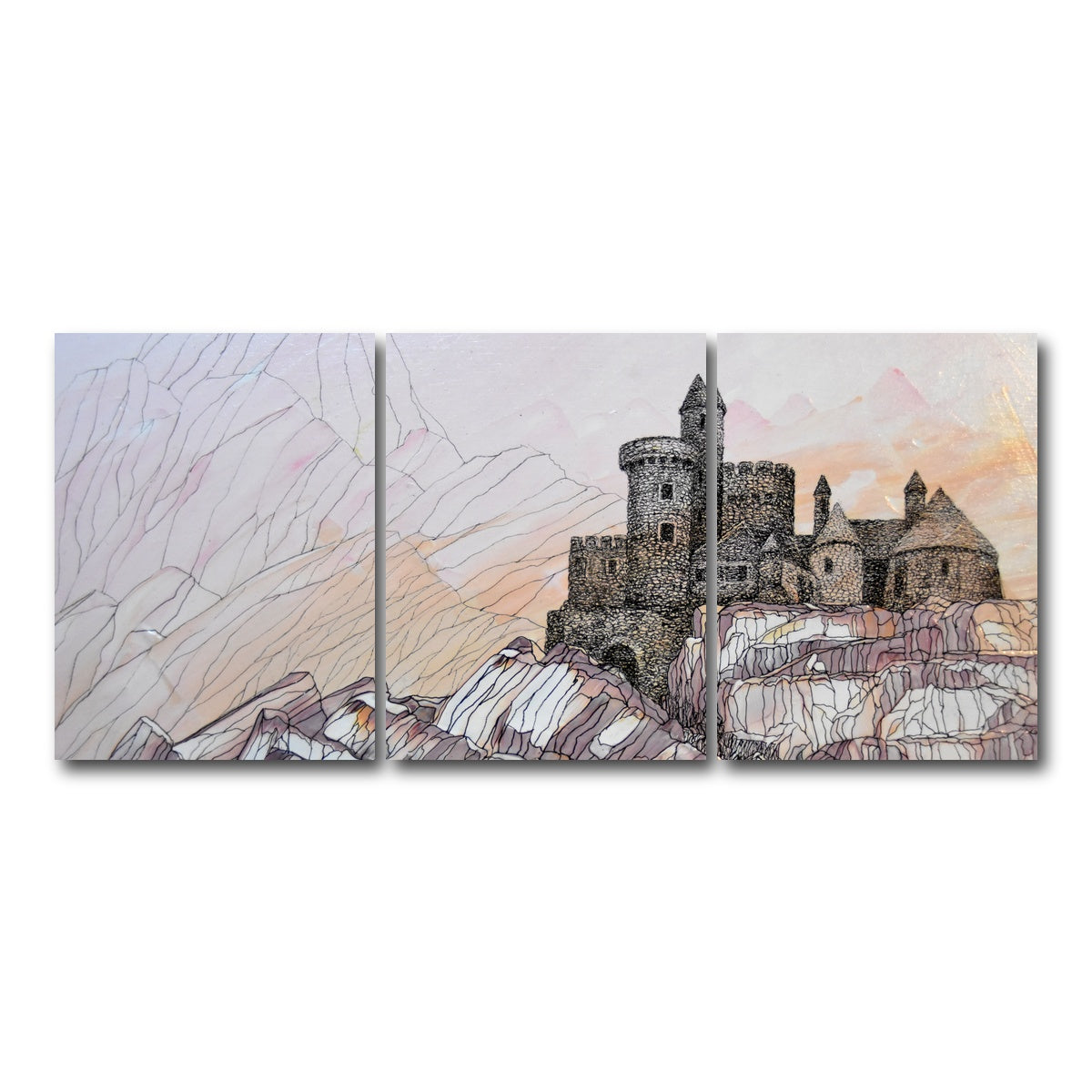 AUTO-MOCKUP WHITE | dream art studio | 3 Piece | Gallery Wrap Canvas | group=18x24