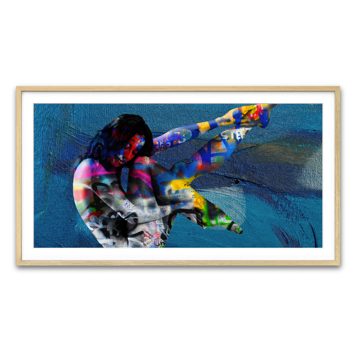 Framed Print 2x1 Natural