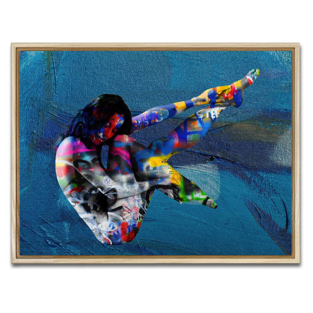 AUTO-MOCKUP WHITE | dreamer | 1 Piece | Natural Framed Canvas | group=4x3