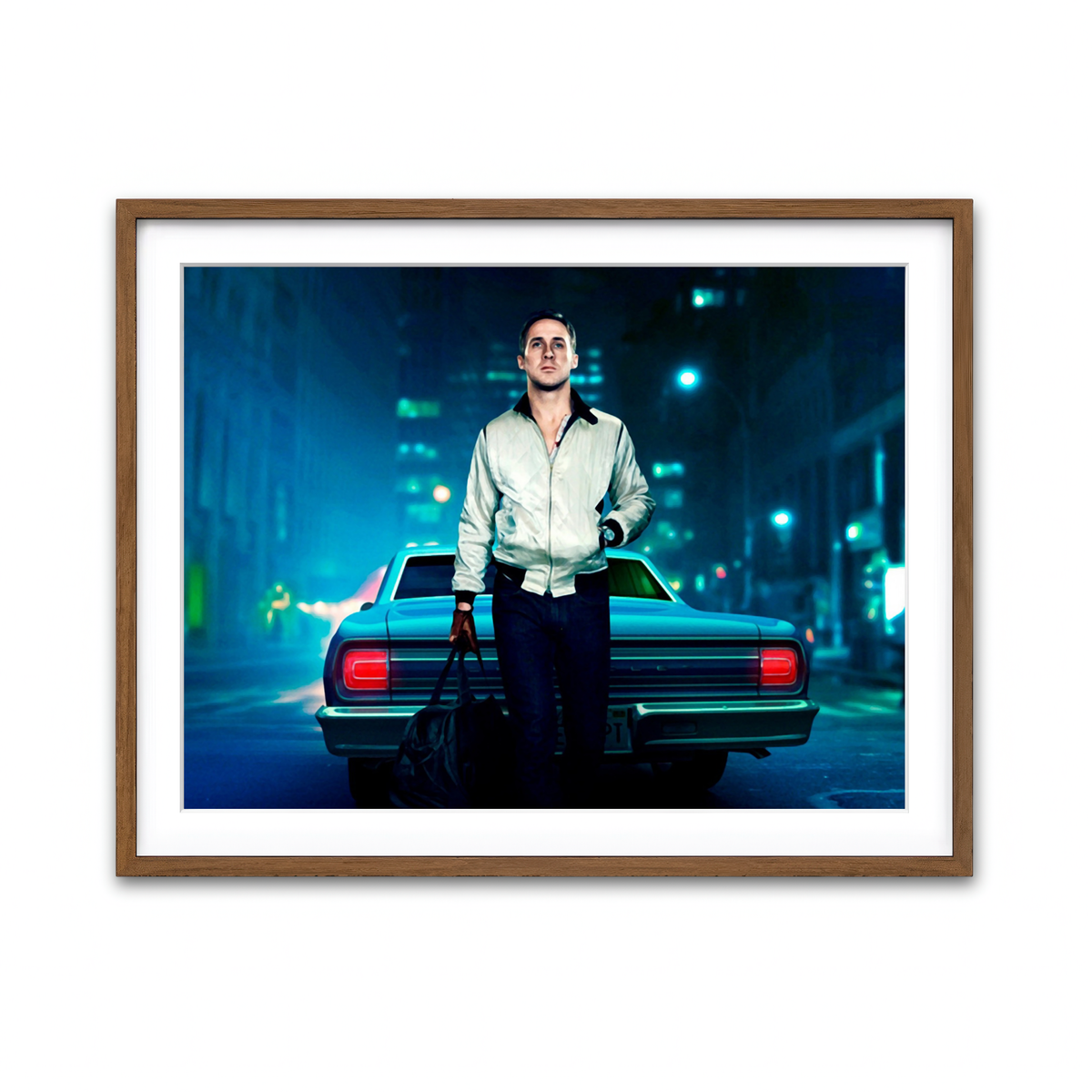 Framed Print 4x3 Walnut