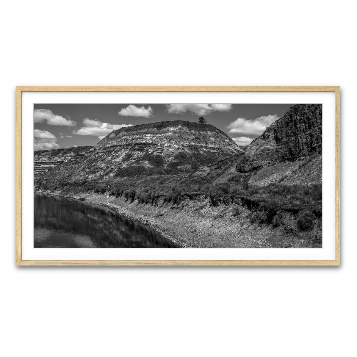 Framed Print 2x1 Natural