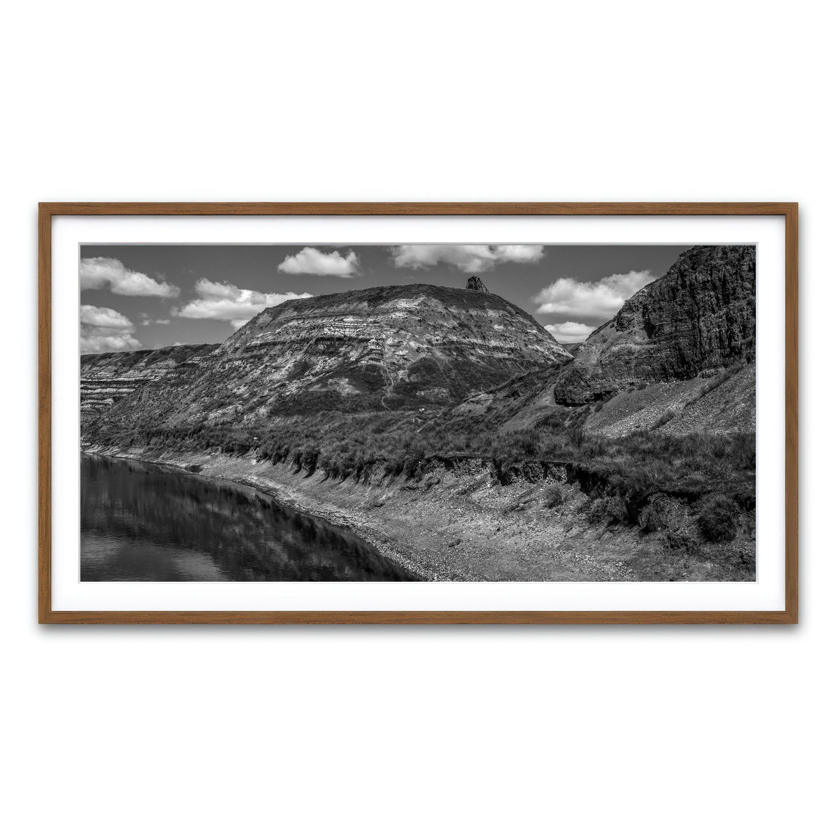 Framed Print 2x1 Walnut