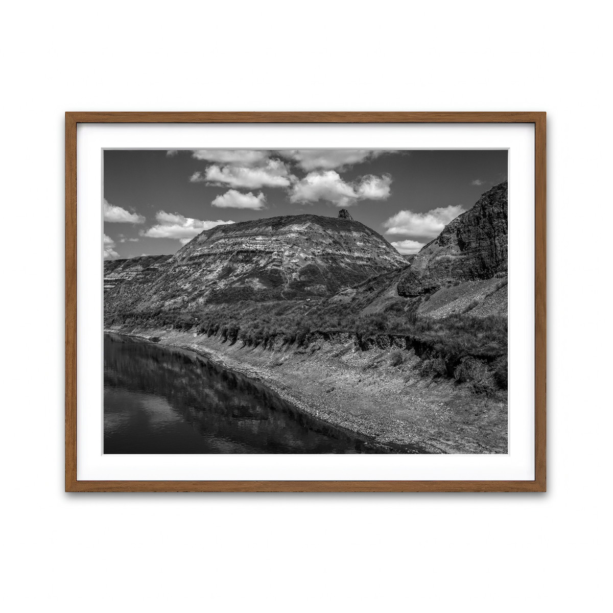 Framed Print 4x3 Walnut