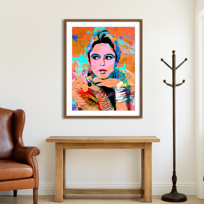 AUTO-MOCKUP ROOM | Edie Sedgwick Wall Art