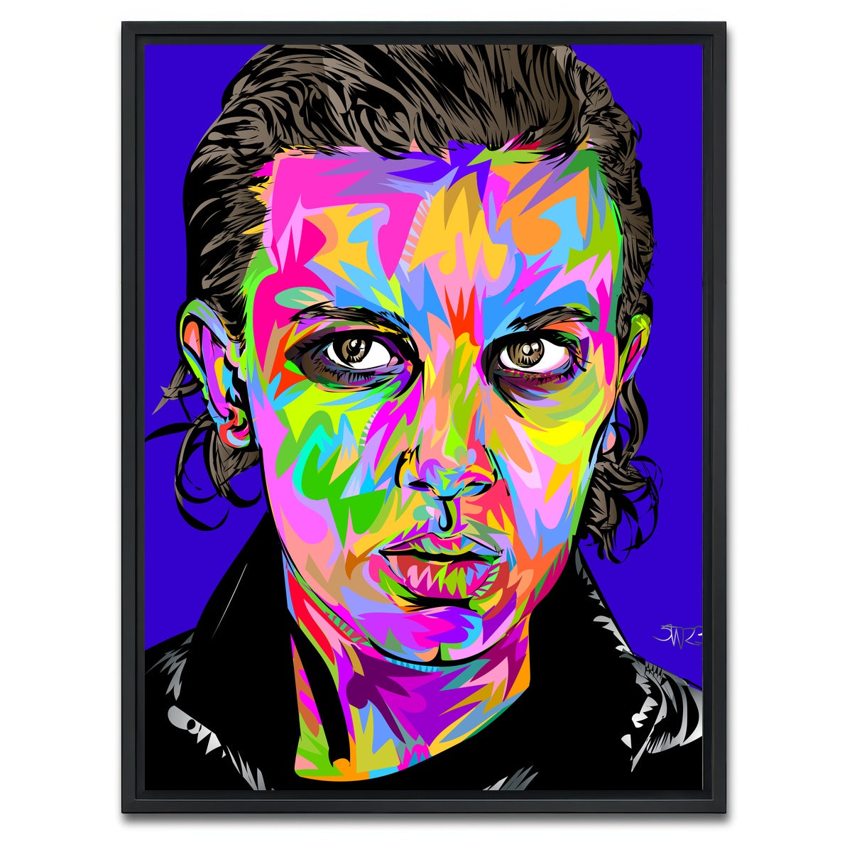 AUTO-MOCKUP WHITE | eleven 2 | 1 Piece | Black Framed Canvas | group=3x4