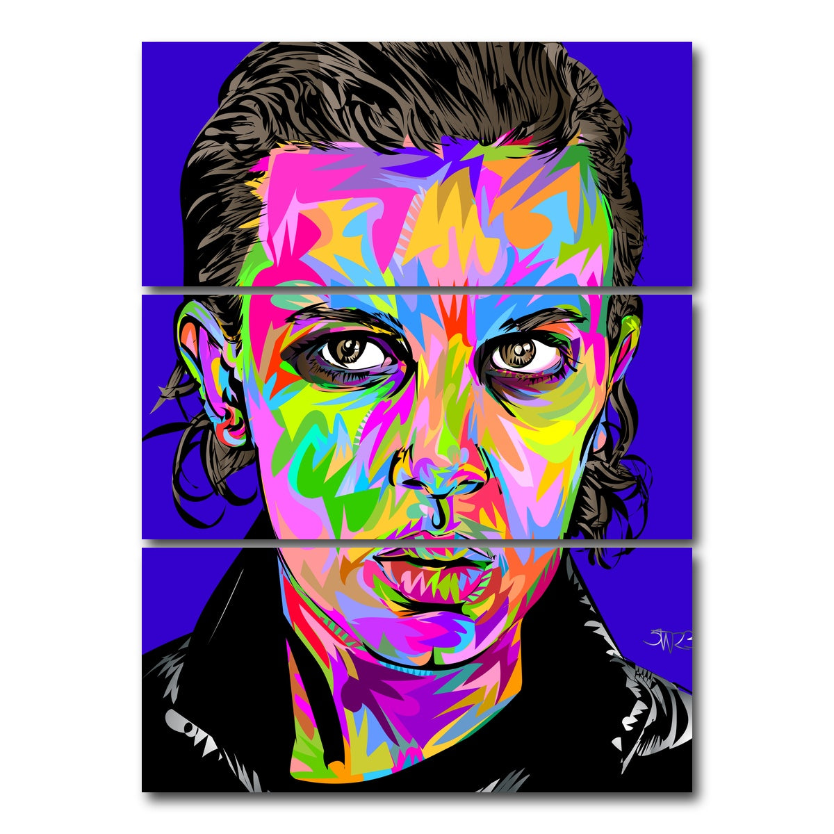 AUTO-MOCKUP WHITE | eleven 2 | 3 Piece | Gallery Wrap Canvas | group=8x18_stacked