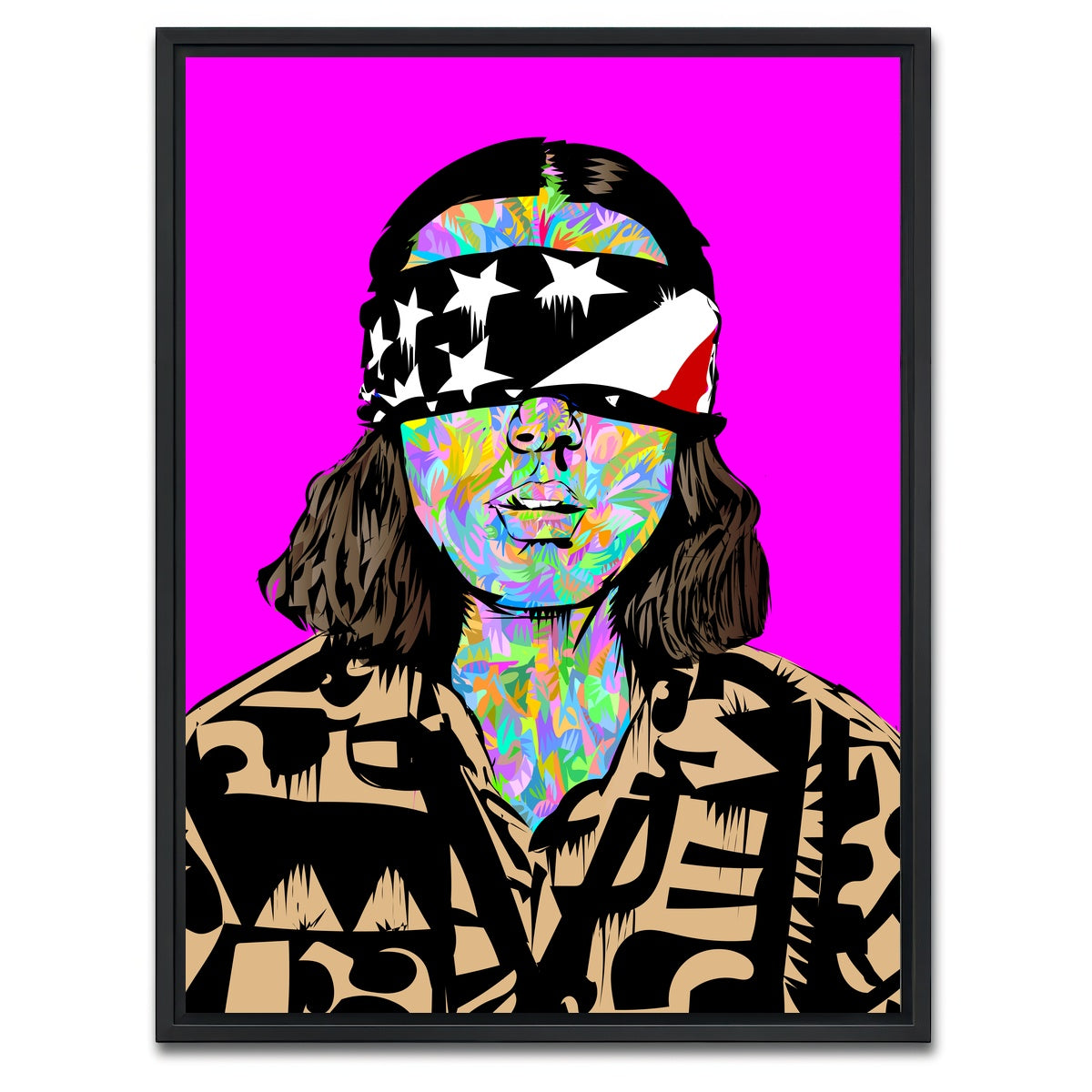 AUTO-MOCKUP WHITE | eleven | 1 Piece | Black Framed Canvas | group=3x4