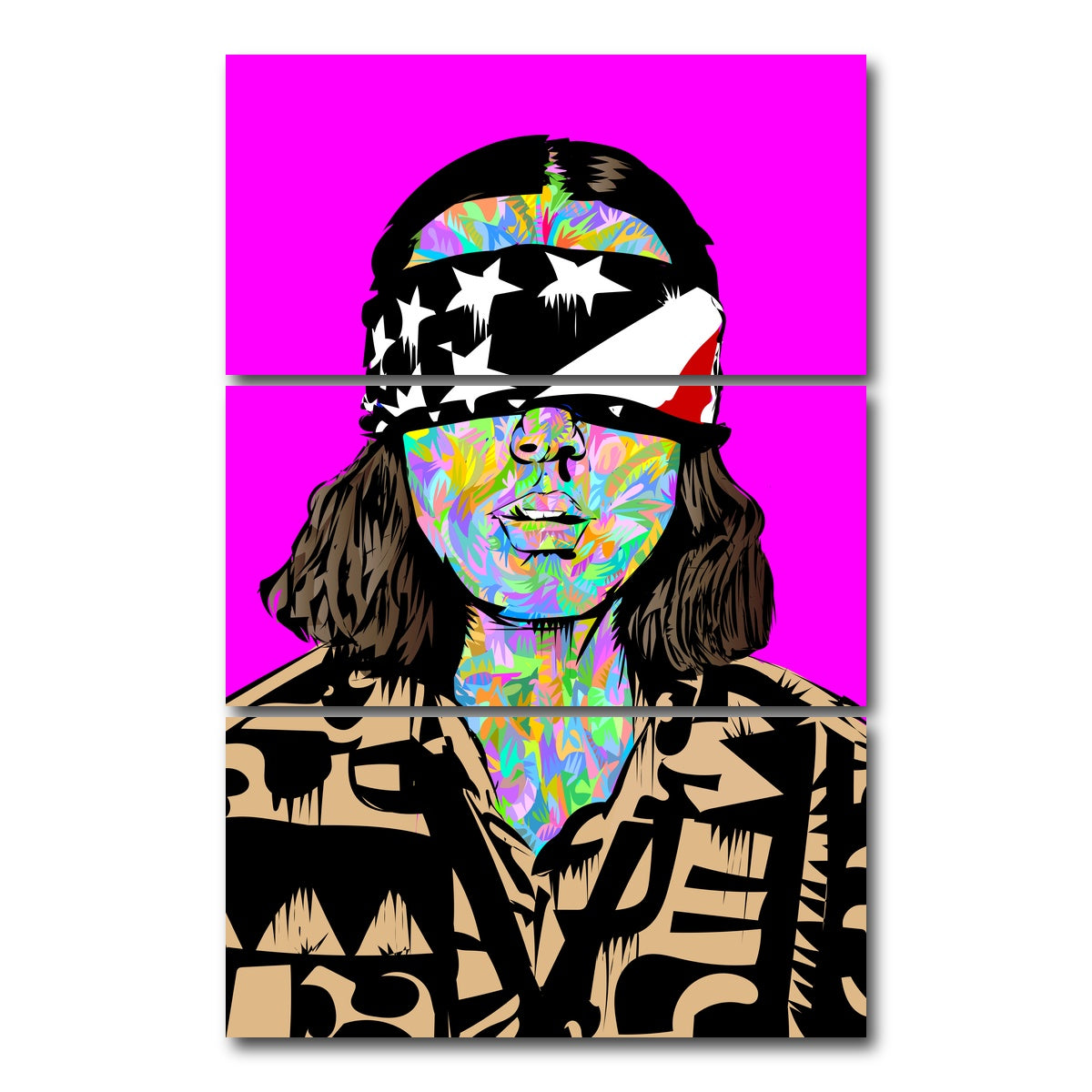 AUTO-MOCKUP WHITE | eleven | 3 Piece | Gallery Wrap Canvas | group=12x24_stacked