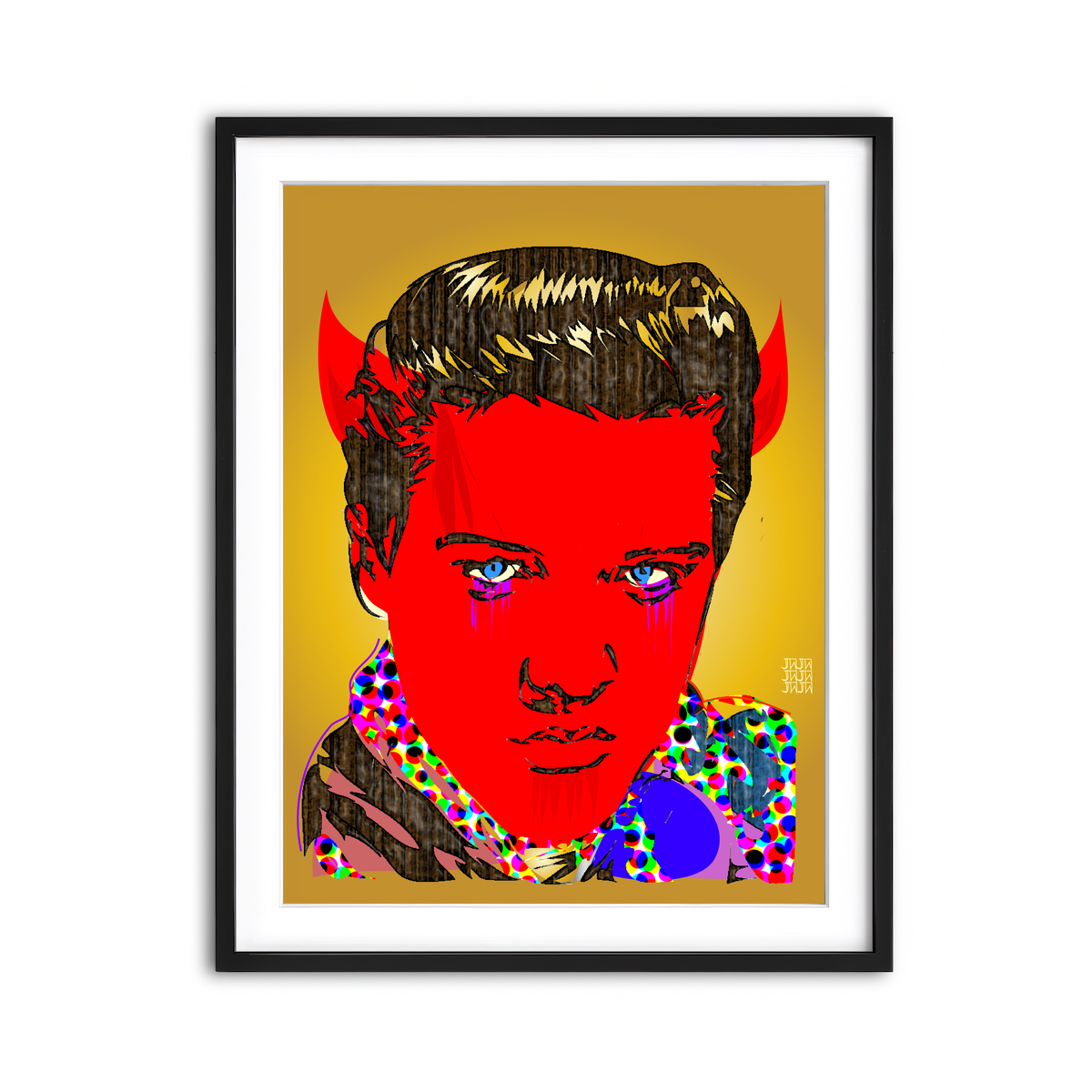 Framed Print 3x4 Black