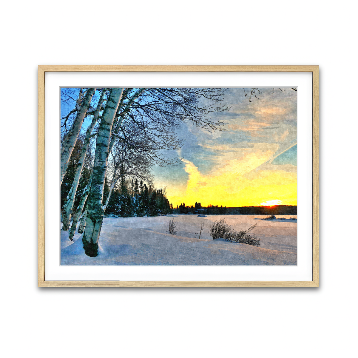Framed Print 4x3 Natural