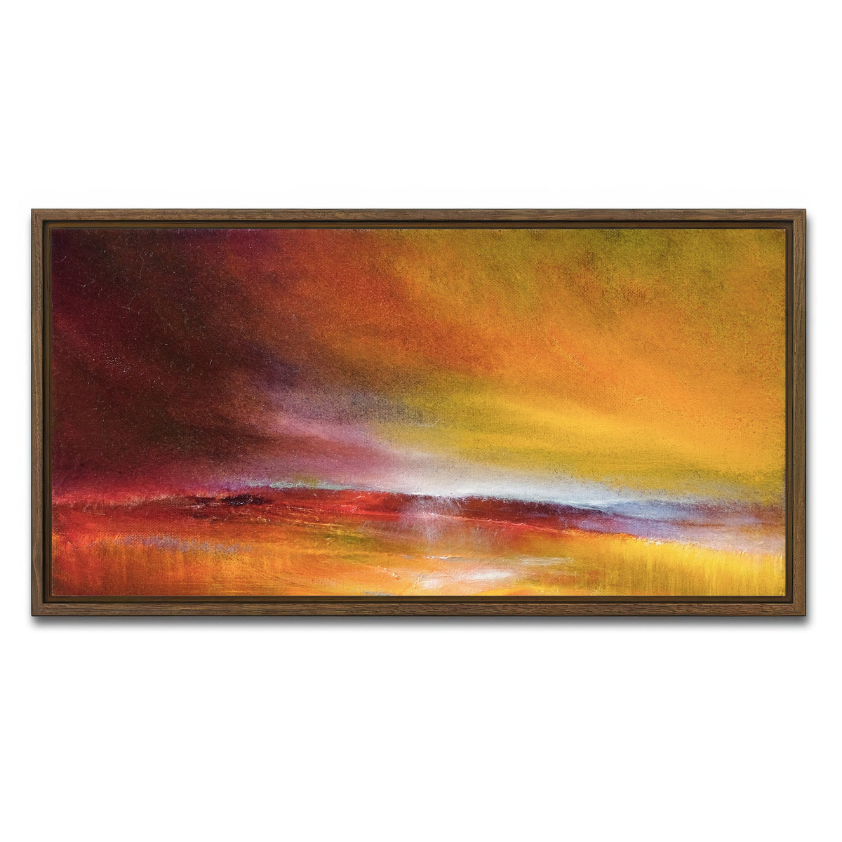 AUTO-MOCKUP WHITE | ernteland | 1 Piece | Walnut Framed Canvas | group=2x1