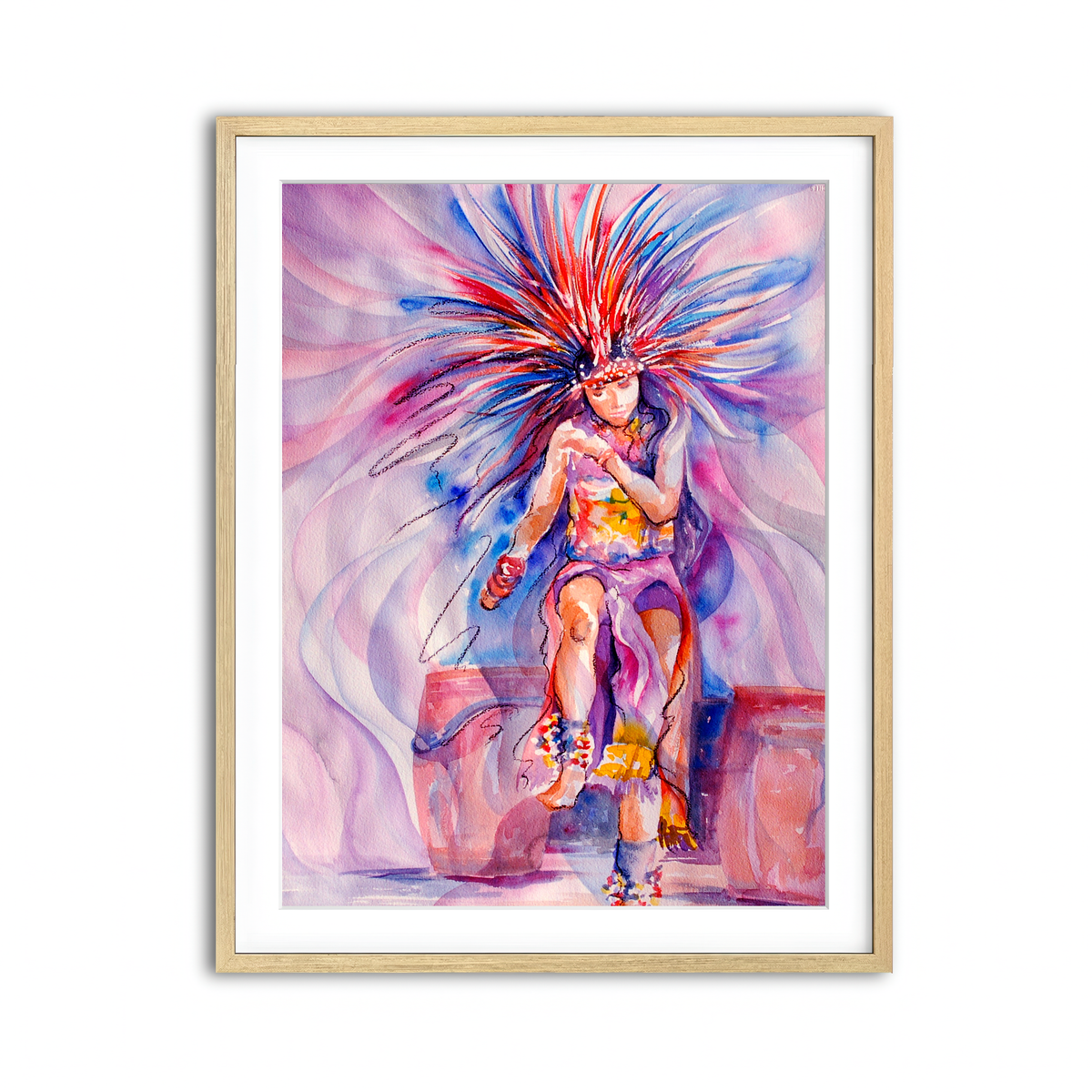 Framed Print 3x4 Natural