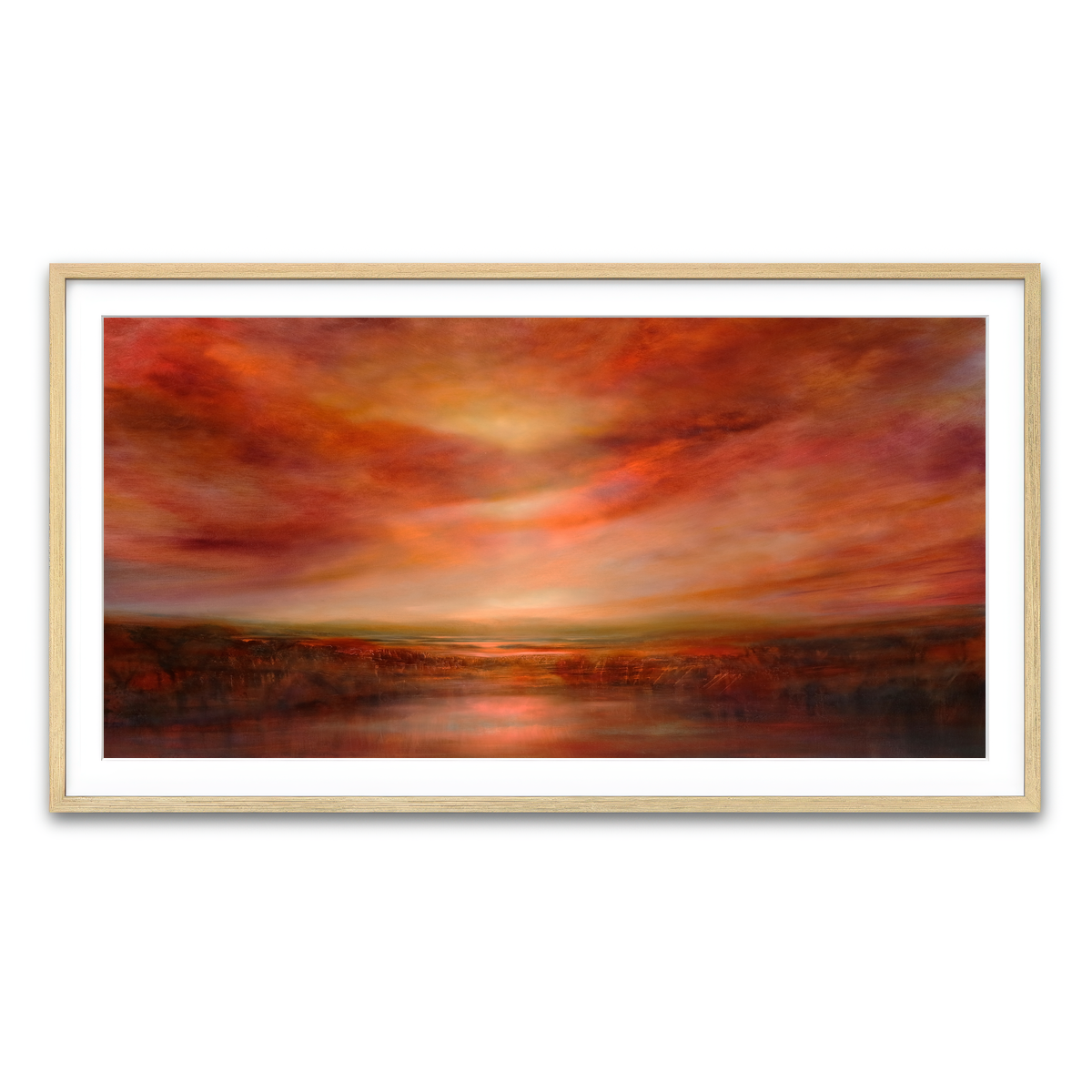 Framed Print 2x1 Natural