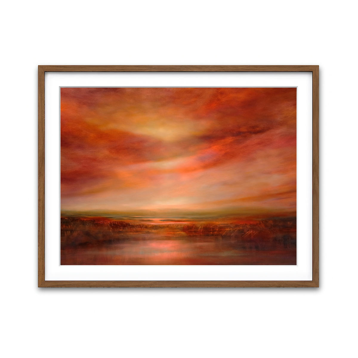 Framed Print 4x3 Walnut