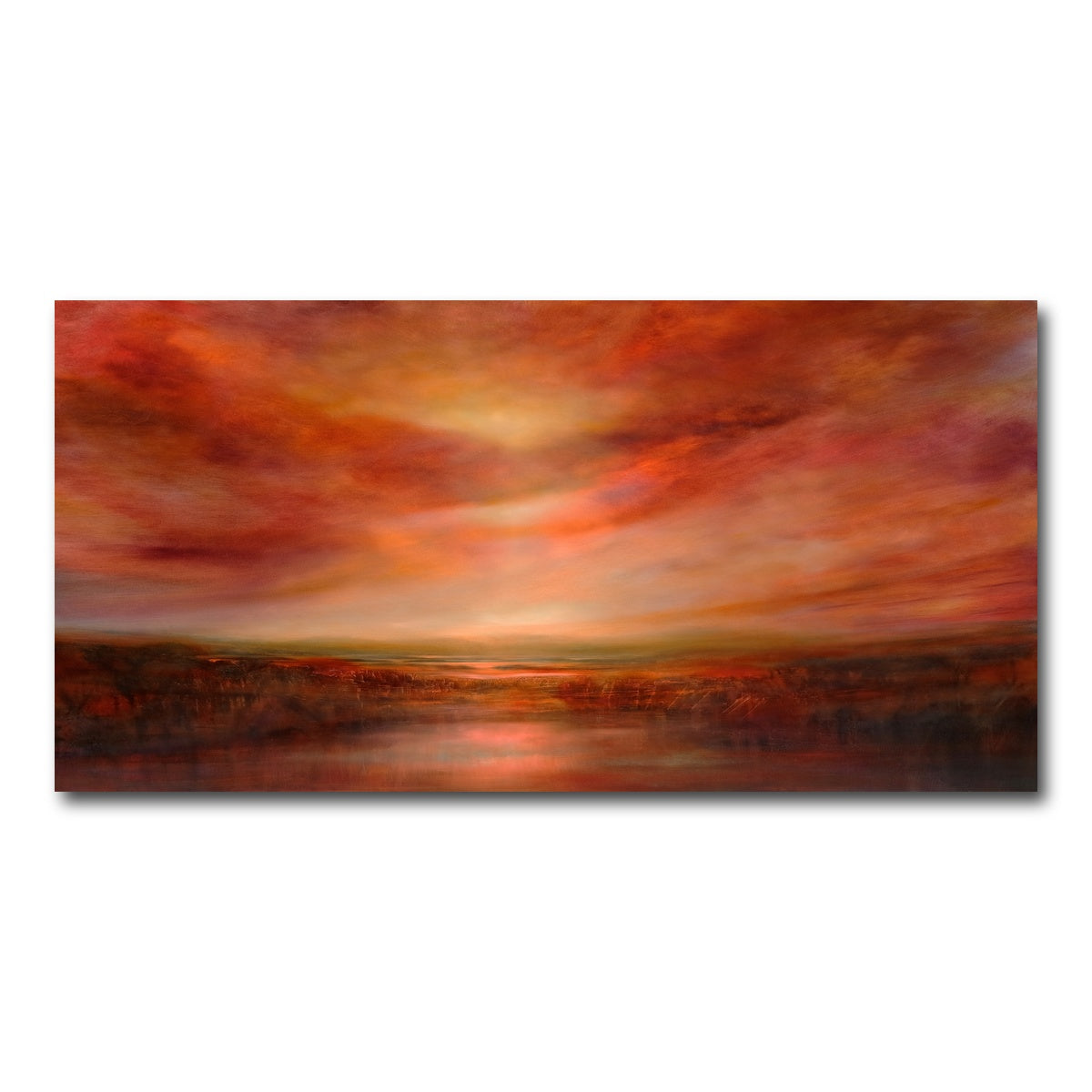 AUTO-MOCKUP WHITE | evening glow | 1 Piece | Gallery Wrap Canvas | group=2x1